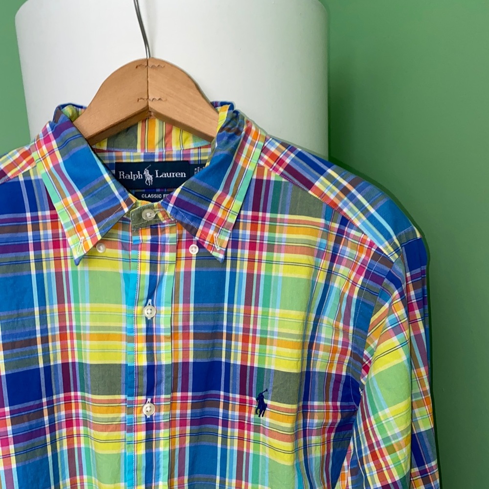 Men’s Ralph Lauren Plaid Button Down